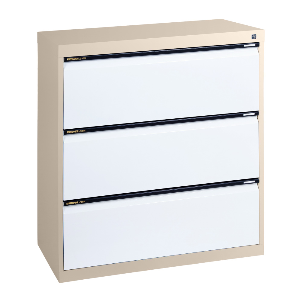 Statewide 3 Drawer Lateral Filing Cabinet Australian Made