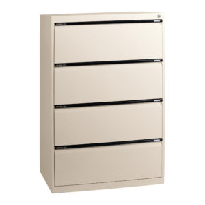 Statewide 4 Drawer Lateral Filing Cabinet - Australian Made