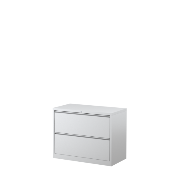 steelco-2-drawer-lateral-white